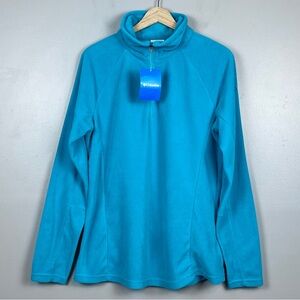 NWT Columbia Women's Glacial IV Half Zip Fleece Pullover AK1131 Size XL; Active